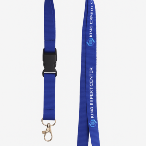 Lanyard met King Expert Center logo