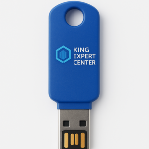 Ubikey sleutelhanger met King Expert Center logo